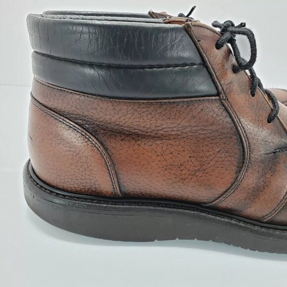 Vintage RED WING 9347 Brown Leather Chukka Ankle Boots Mens Size 8 1/2 / 8.5 D